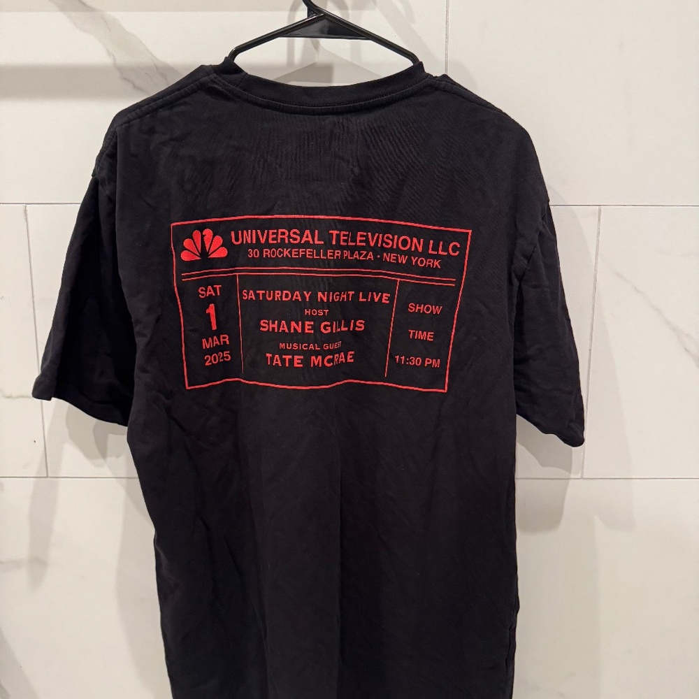 SNL Season 50 Concert Tee | Shane Gillis & Tate McRae